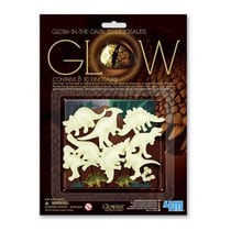 4M phospho pack - 8 dinosaures 3D et decor pop-up