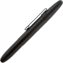 Stylo à bille - Noir mat - Encre noire - Pointe moyenne - Clip métal - Fisher Space Pen