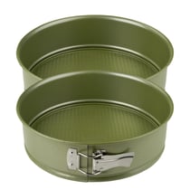 Ensemble de 2 Moules à manqué à charnière 26 cm Zenker Green Vision