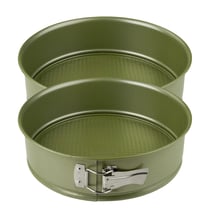 Ensemble de 2 Moules à manqué à charnière 26 cm Zenker Green Vision