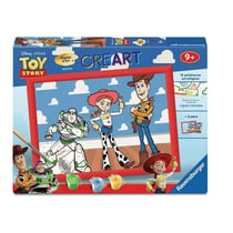 Set de peinture par numéros - Ravensburger - CreArt - Mission Chambre d'enfant Toy Story
