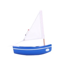 Le Bachi Bleu-Bateau en bois 17cm