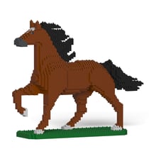 Cheval marron Taille standard | JEKCA | 14 ans et +