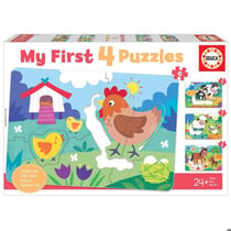 Mes Premiers Puzzles Progressifs de 5 à 8 pièces : Mamans et bébés