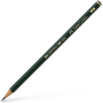 Crayon graphite - FABER-CASTELL - Lot de 12 - Mine 2H - Hexagonal