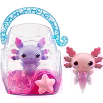 Animagic - Pack double Axolotl - Aquarium a bulles - Rose / Violet - Des 4 ans