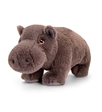 Peluche Keeleco 100% recyclée - Hippopotame - 30cm
