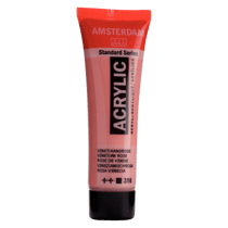 Peinture acrylique en tube - Rose de Venise - 316 - Amsterdam - 20ml