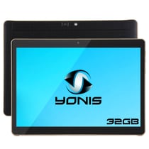 Tablette Tactile 10 Pouces 3G Android Octacore 2.6Ghz 32 Go Double Sim Noir + SD 4Go YONIS