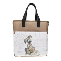 Sac isotherme chien marron 26 x 14,5 x 28,5 cm
