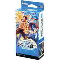 Deck de demarrage one piece card game : st22 - bleu ace et newgate - cartes à collectionner française français