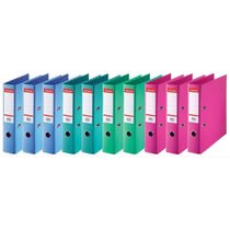 Classeur à levier A4 plastique Esselte - Dos 75 mm - Lot de 10