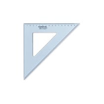 Equerre - Plastique - Transparente - 45° - 26 cm - Staedtler - Mars