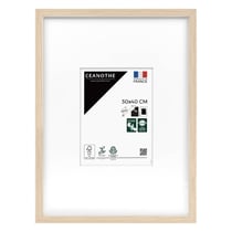 Cadre photo Wild brut 30x40 cm avec passe-partout 15x20 cm