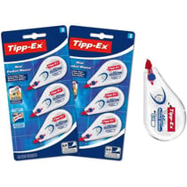 Ruban de correction Tipp-Ex - Mini Pocket Mouse - Très résistant - Lot de 6