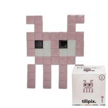 Kit mosaïque DIY pixel art - Monster - Rose