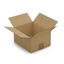 10 cartons d'emballage 23 x 19 x 12 cm - Simple cannelure