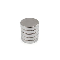 MégaCréa DIY - Aimants forts aspect métal 1,4 cm 5 pièces