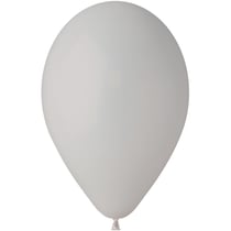 10 Ballons Gris Mat Ø30cm
