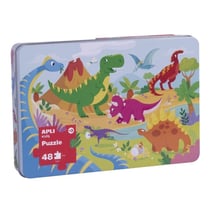Boite métal Puzzle Les Dinosaures