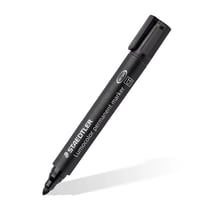 Marqueur - Indélébile - Permanent - Noir - Pointe conique - Staedtler