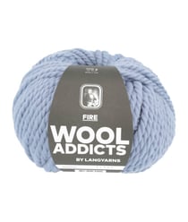 Pelote de laine FIRE - 100GR - Wool Addicts 0021 Bleu