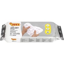 Pâte à modeler - Auto durcissant - Blanc - Séchage sans four - 1kg - Jovi