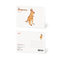 CARTE POSTALE KANGOUROU