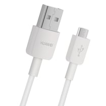 Câble Micro-USB Charge et Synchronisation Anti-nœuds 1m Original Huawei Blanc