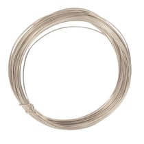 MégaCréa DIY - Fil en métal Bijoux à crocheter Ø0,4 mm x 10 m Argenté