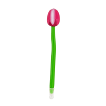 Stylo encre noire - Tulipes - Pylones
