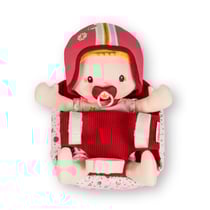 Poupee Lena et siege velo - Poupee en tissu