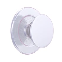 PopSockets Support Smartphone PopGrip MagSafe Fonction Stand et Selfie Fixation Solide Blanc