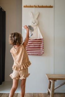 play&go - rangement mural & sac - bunny