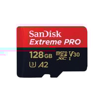 Carte microSDXC 128 Go + adaptateur SD - SanDisk Extreme PRO