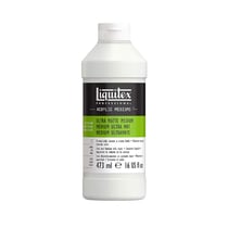 Médium gel - Ultra-mat - Peinture acrylique - 473ml - Liquitex