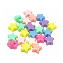 MégaCréa DIY - Perles étoiles pastel 1,1 x 0,6 cm 40 g