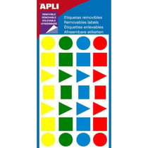 Apli Agipa - Gommettes Formes géométriques 15mm x 112