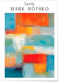 Affiche Mark Rothko n°19 | A3 : 29,7x42cm