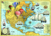 Puzzle 1500 pièces - North America - Bluebird Puzzle