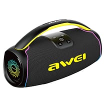 Enceinte Bluetooth Portable 60W Étanche Avec Lumières RGB Et Batterie Longue Durée YONIS