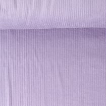 Tissu Velours Côtelé lavé Garance uni Mauve clair