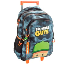 Sac à dos à roulettes Stumble Guys 46 CM Trolley Haut de Gamme