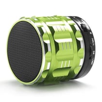 Mini Enceinte Bluetooth Portable Smartphone Carte Micro SD Kit Mains Libres Vert YONIS