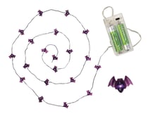 Guirlande lumineuse d'Halloween Chauve-souris 20 leds 1,25m