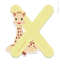 Lettre X Sophie la Girafe - Janod
