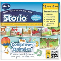 VTECH Jeu Educatif Storio Mes Comptines Animées