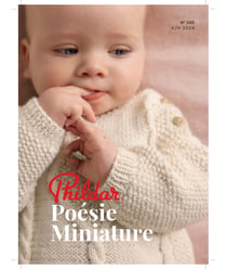 Catalogue n°245 "Poésie Miniature" - Les grands basiques des mini trésors - Phildar Blanc