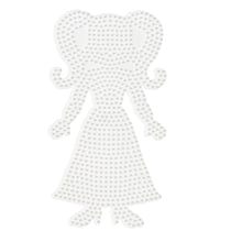 Hama - Plaques Fleur et Adolescente pour perles standard (Ø5 mm)