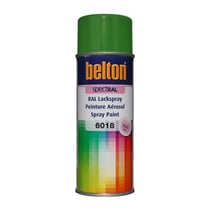 Spray de peinture Belton Spectral RAL6018 Vert jaune 400ml